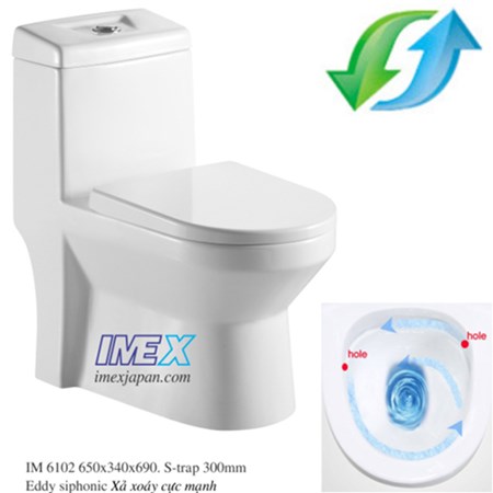 Bàn cầu Imex Việt Nhật IM6102