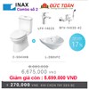 Bộ combo bàn cầu INAX số 2