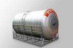 Bồn nước INOX HWATA 30000 lít nằm