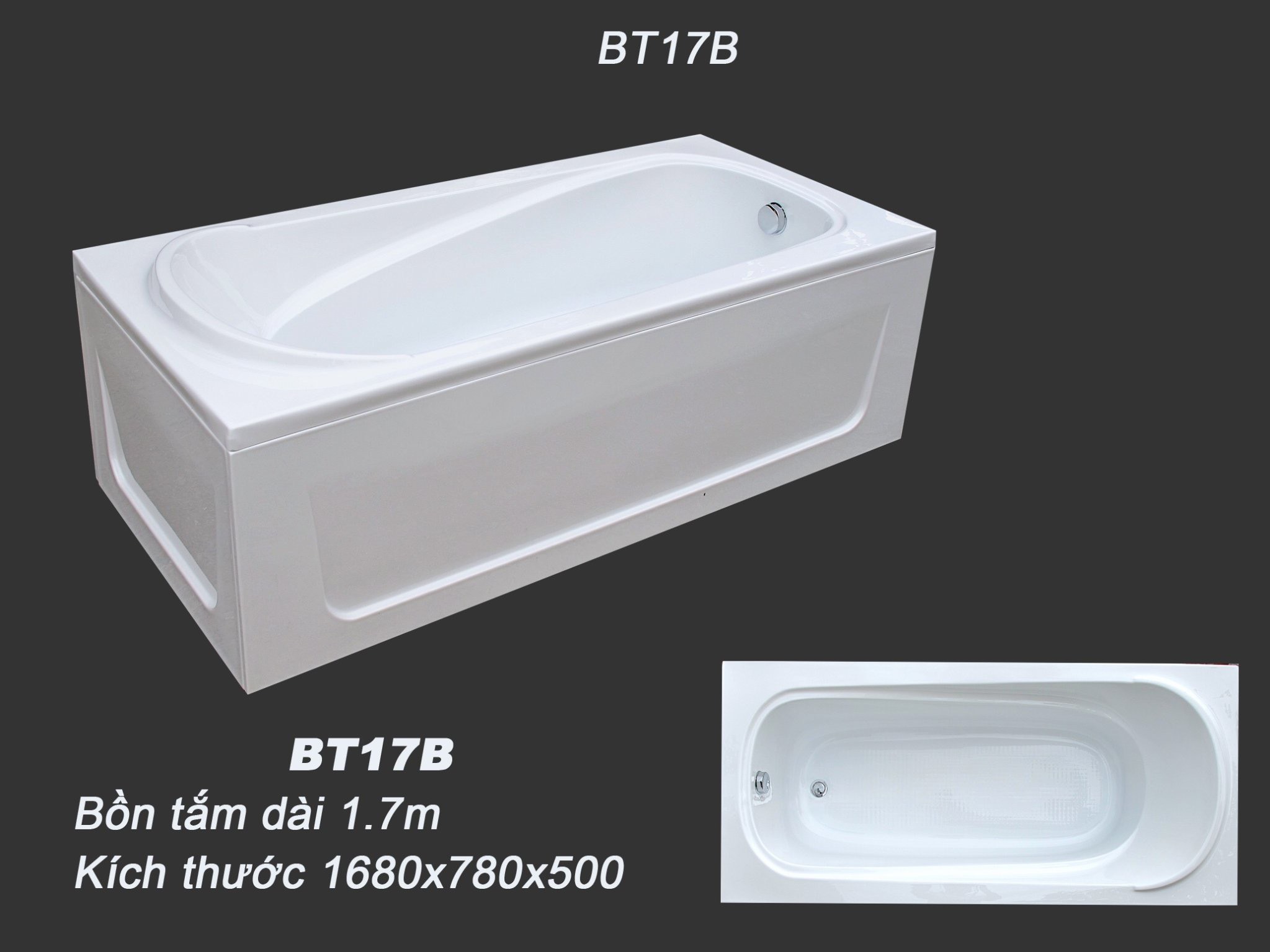 Bồn tắm ERANO BT17B
