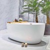 Bồn tắm Oval ERANO màu trắng 001