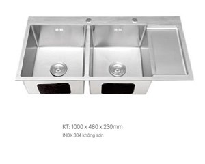 Chậu rửa chén VICTORY VIC10048AM