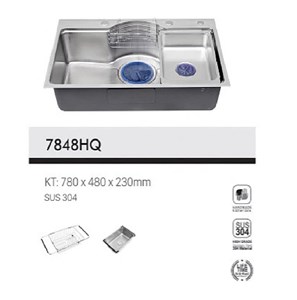 Chậu rửa chén VICTORY VIC7848HQ