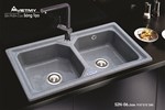 Chậu rửa chén bát đá Granite Việt Mỹ S2N-06