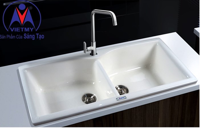 Chậu rửa chén đá nhân tạo Việt Mỹ S2N 11