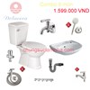 Combo bàn cầu 9 món Standard 5