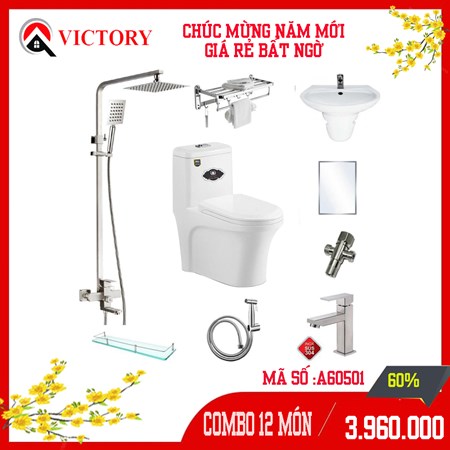 Combo bàn cầu Standard 2