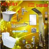 Combo thiết bị vệ sinh  12 món cao cấp