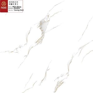 Đá bóng kiếng khắc kim 800x800 PRIME 8621