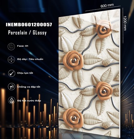 Gạch INDIA 600x1200 Bóng kính 57