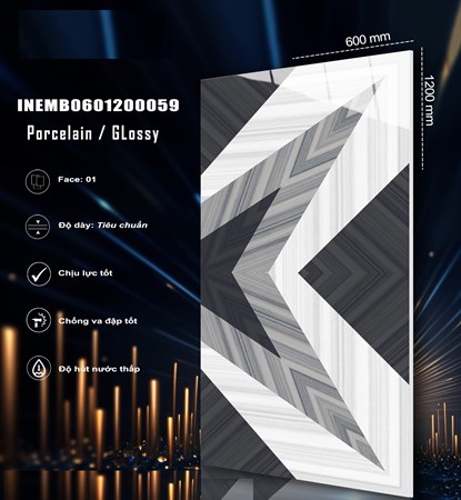 Gạch INDIA 600x1200 Bóng kính 59