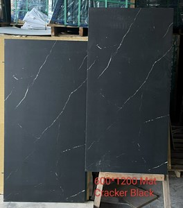 Gạch INDIA 600x1200 CRACKER BLACK