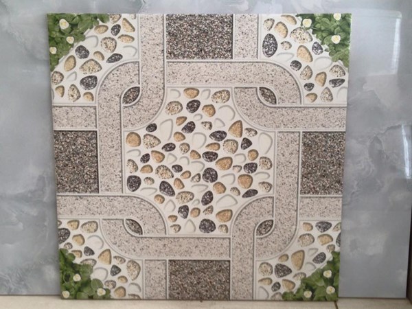 Gạch sân vườn kỹ thuật số 3D 4411