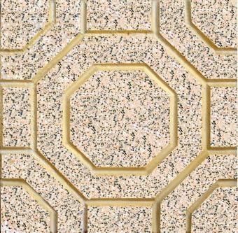 Gạch terrazzo 40x40 QP 5 màu vàng