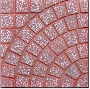 Gạch terrazzo 40x40 QP3 màu đỏ
