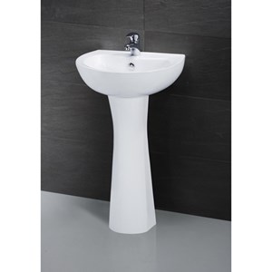 Lavabo rửa mặt Caesar L2150+P2441